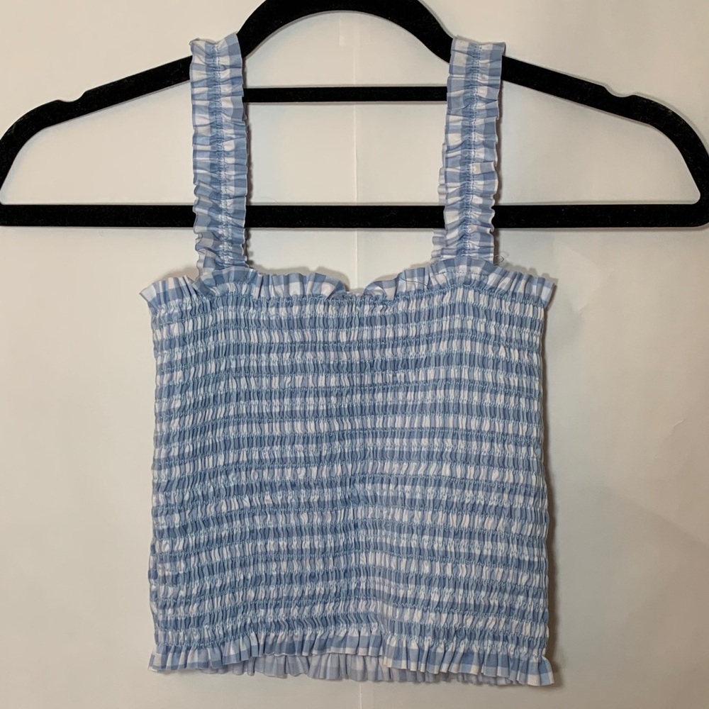 Gingham Print Tank - Picture 4 of 4